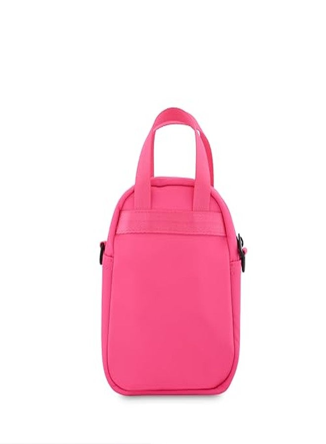 Fastrack Stylish Nylon Mini Sling Bag for Women | Dual Handles with Detachable Sling Strap | Lightweight Casual Crossbody Handbag for Daily Use - Image 4